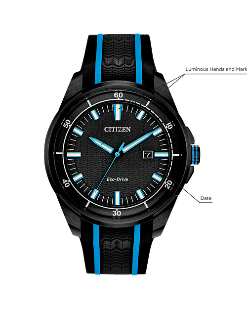 Citizen AR Men's Eco-Drive Black Stainless Steel Watch | CITIZEN Citizen AR Men's Eco-Drive Black Stainless Steel Watch | CITIZEN
